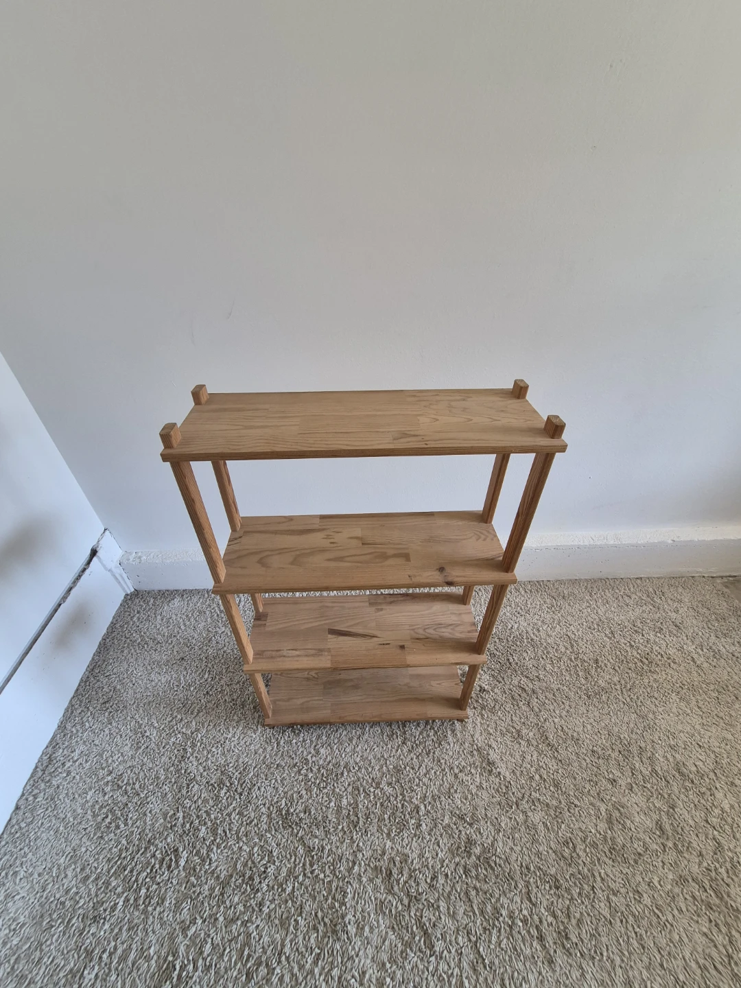 Wooden 4 Level / Tier Bookshelf Bookcase Storage Unit - photo 5