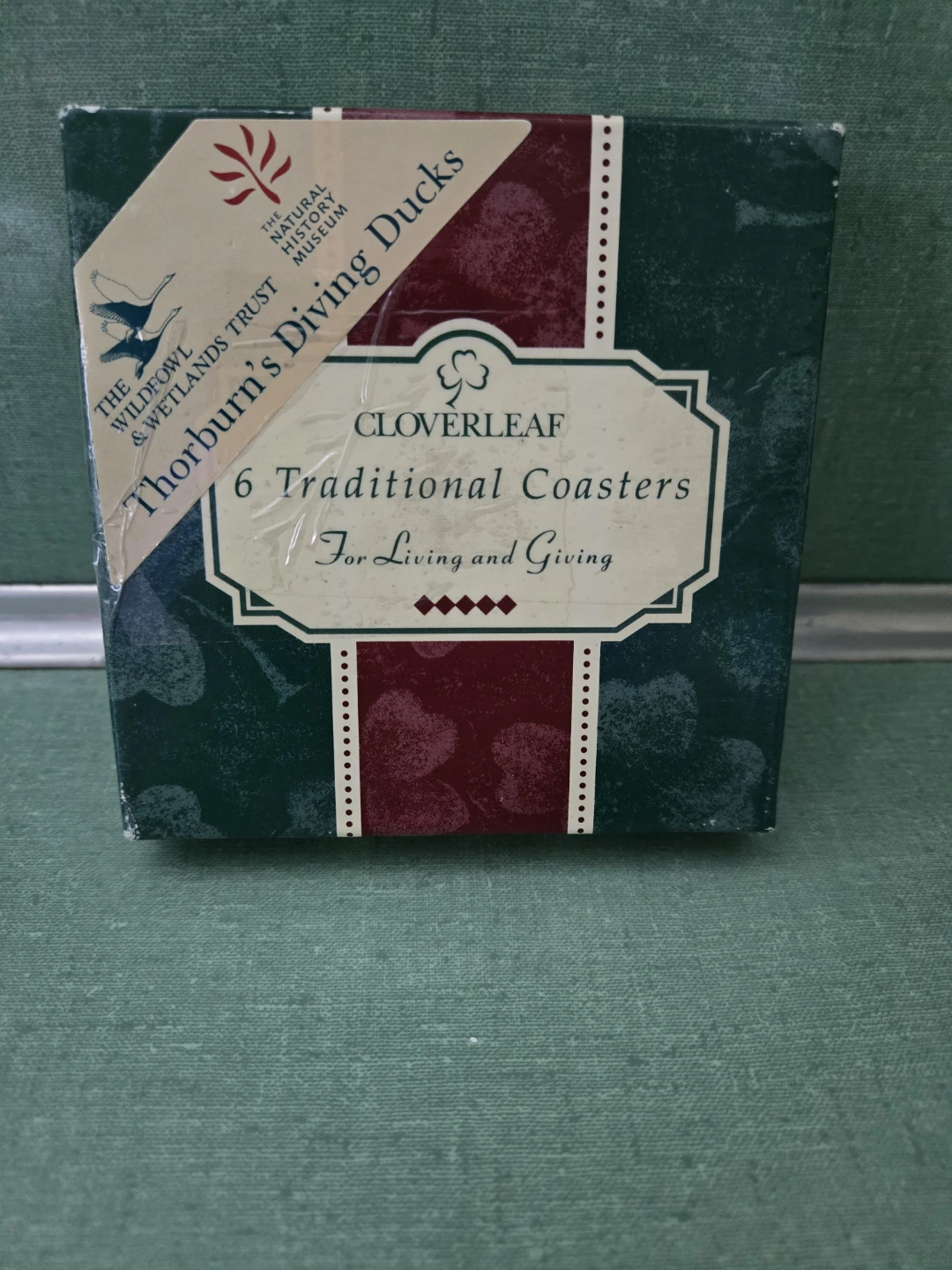 CLOVERLEAF * Thorburn * DIVING DUCKS * Six (6) COASTERS