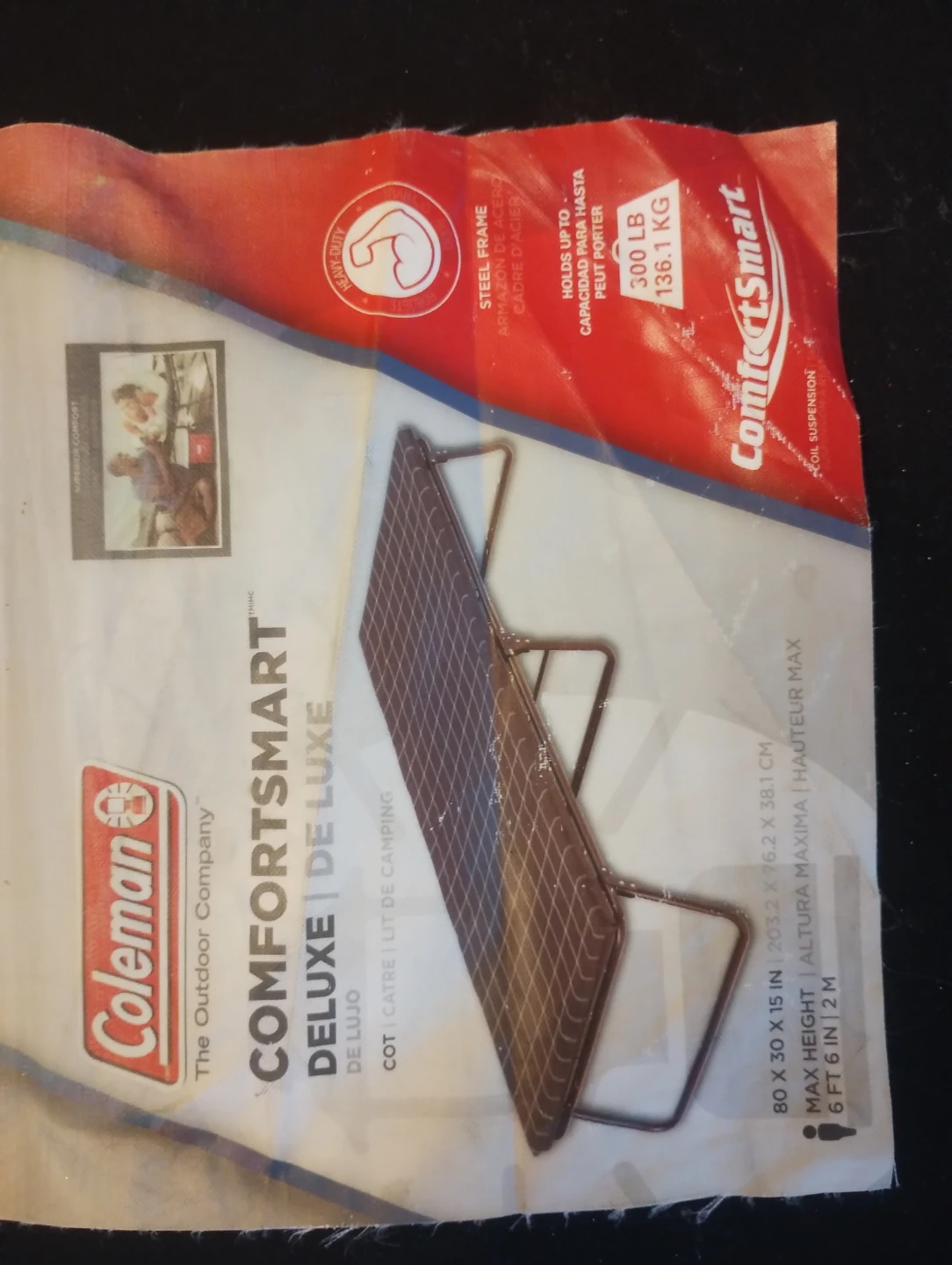Coleman ComfortSmart Deluxe Heavy-Duty Folding Cot - photo 3