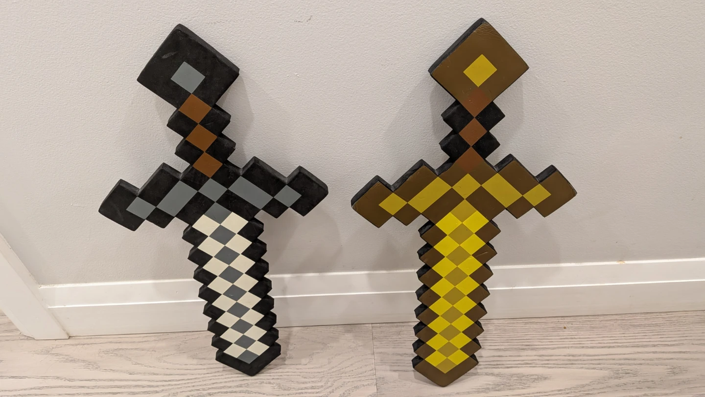 Minecraft Foam Swords (2-Pack)