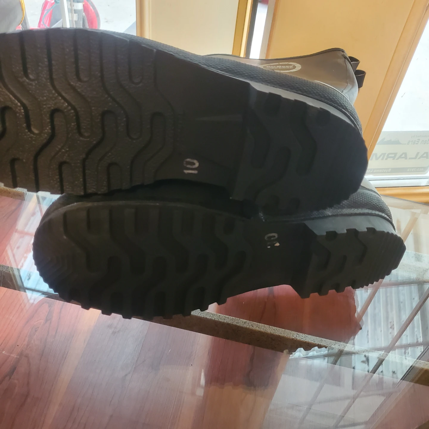 Black Rubber Boots - Size 6 & 10 - photo 4