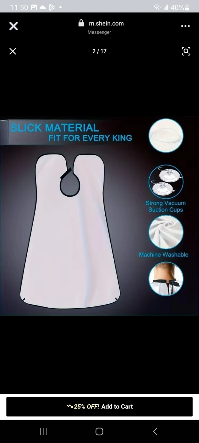 Beard Bib Apron - Grooming Catcher - photo 2