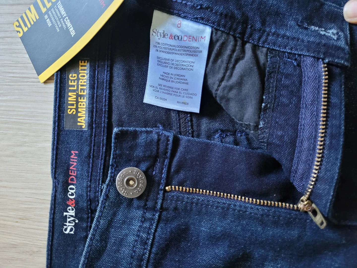 Style & Co Denim Slim Leg Jeans Women's Size 8 - photo 4