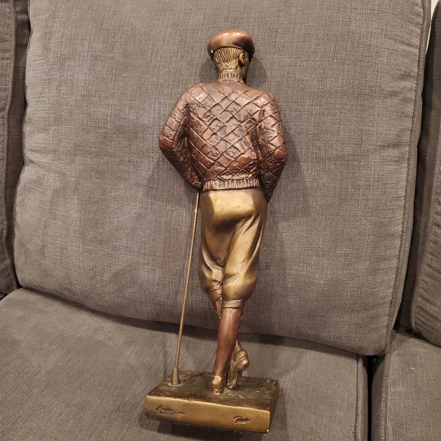 vintage Austin Productions "Plus Fours" golfer statue - photo 2