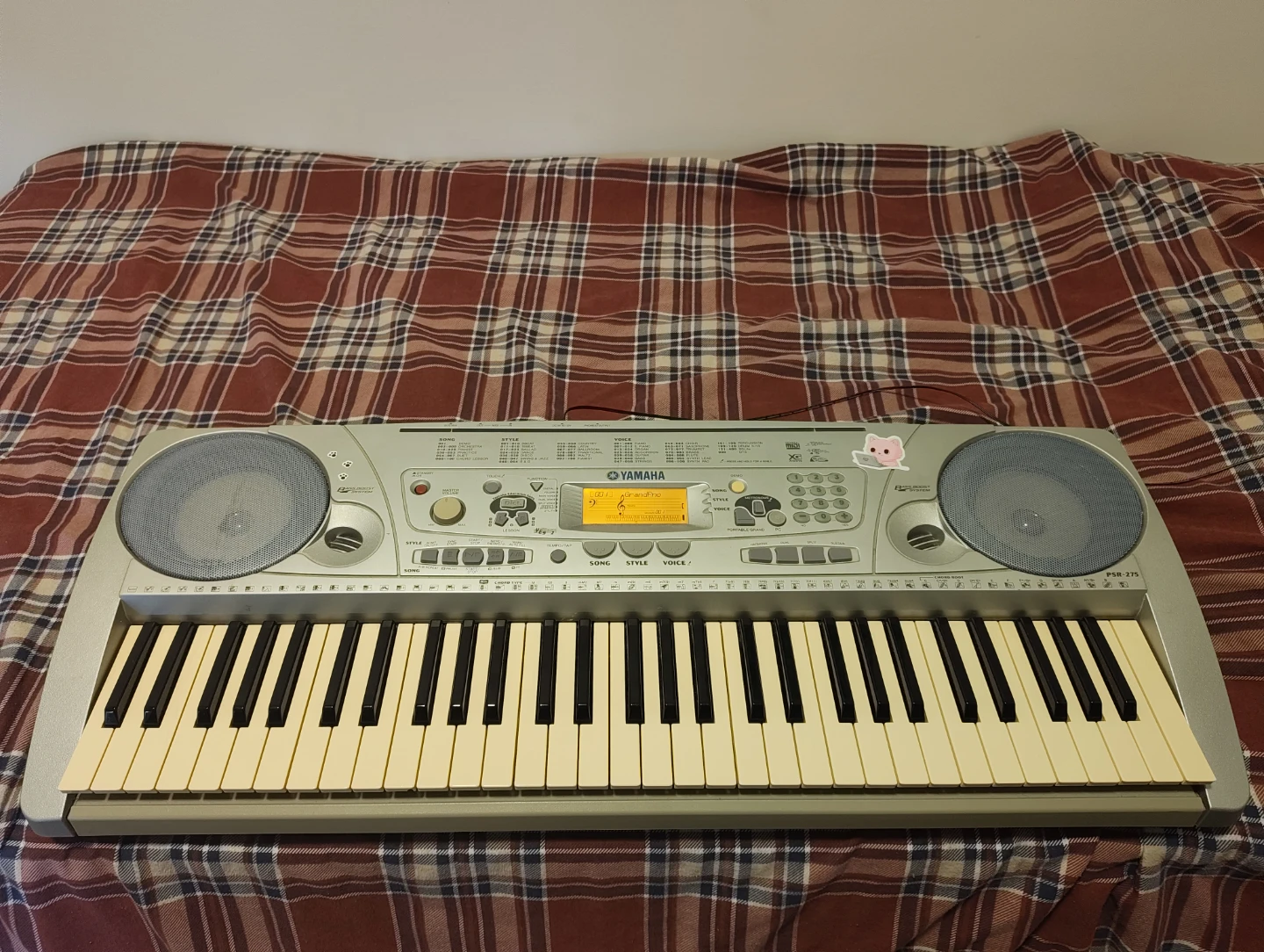 Yamaha PSR-275 Weighted Electronic Keyboard - photo 2