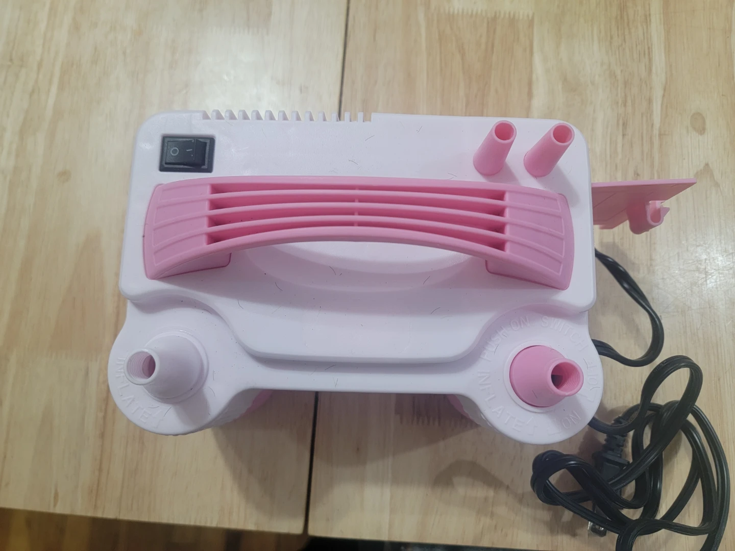 Pink Electric Balloon Pump