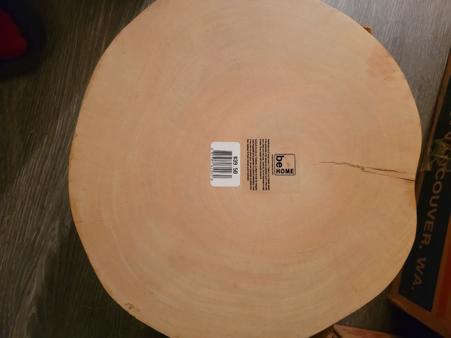 Be Home Wood Slice Serving Board and other items - photo 2