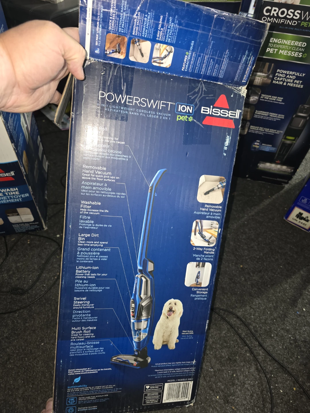 Bissell PowerSwift ION Pet 3-in-1 Lightweight Cordless Vacuum - photo 3