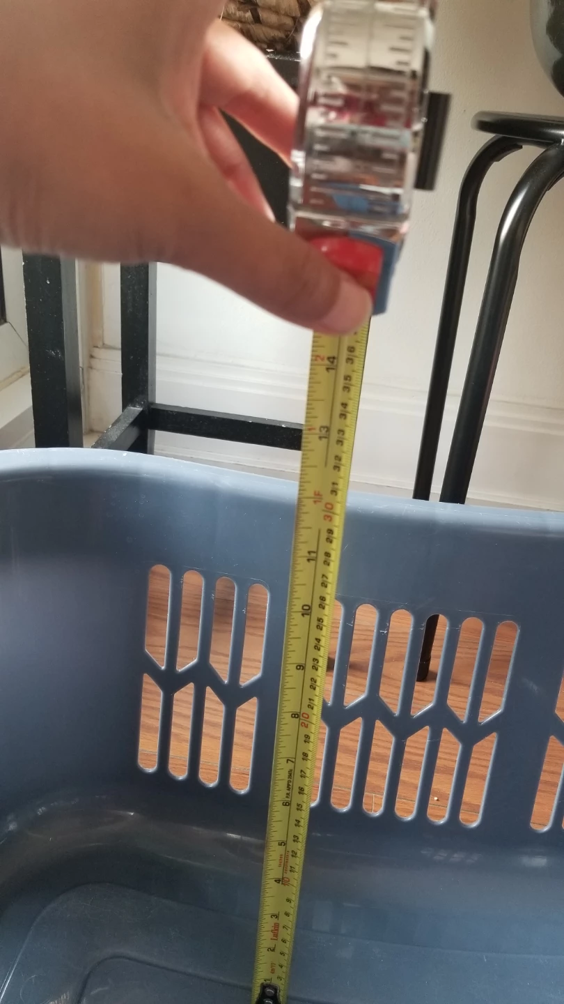 Grey Laundry Basket with White Handles - photo 4