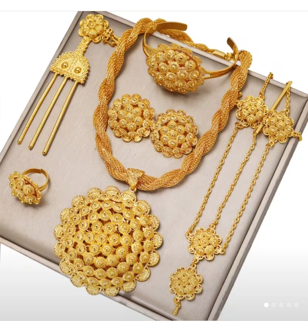Gold plated Jewelry Set - photo 2