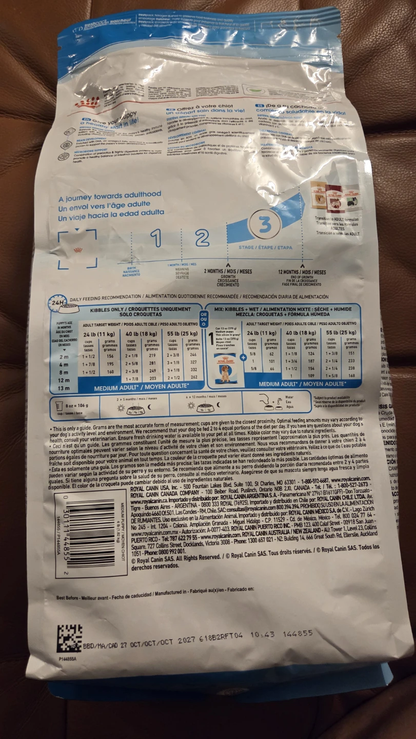 Royal Canin Puppy Medium Dry Dog Food - photo 2