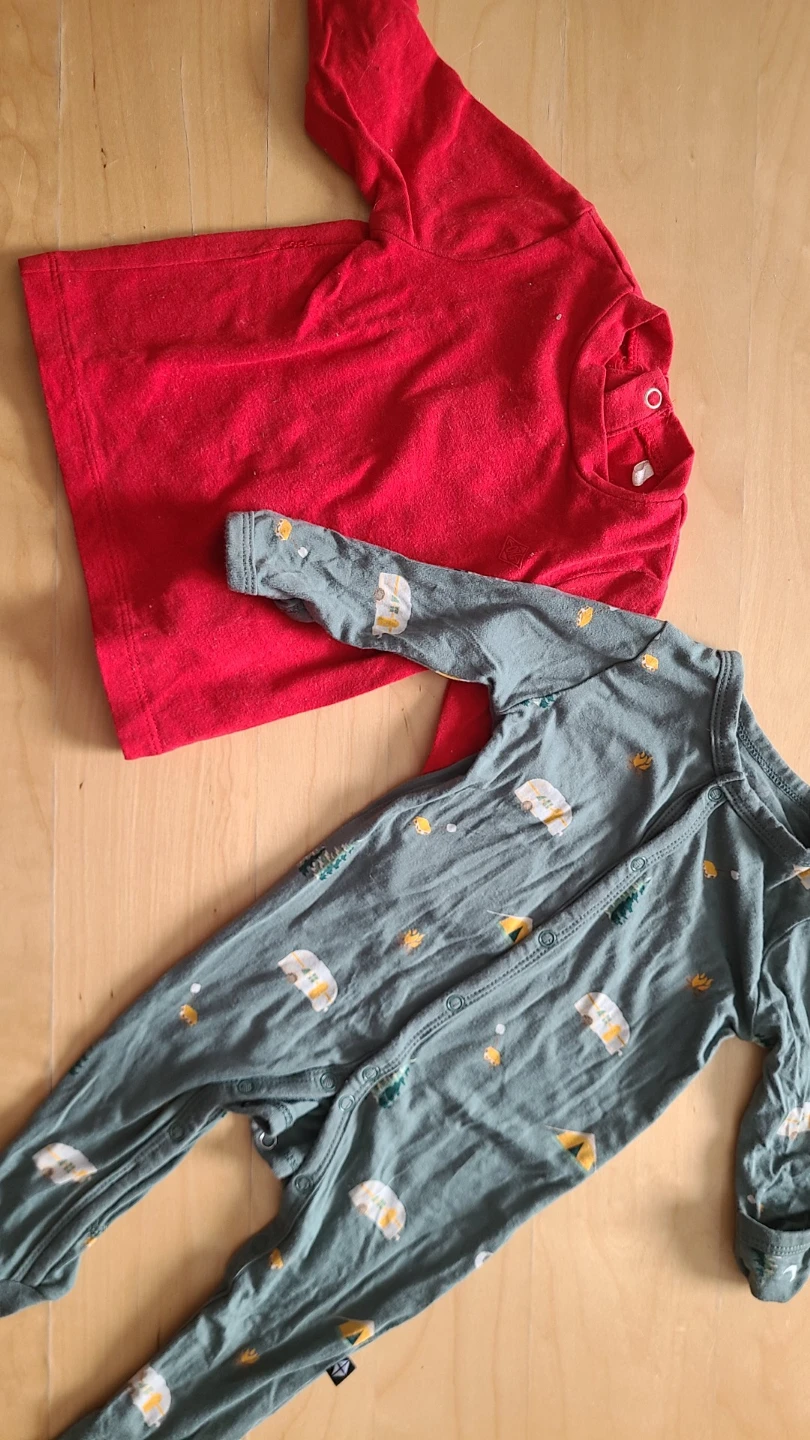3M Baby Clothes Bundle - Pants, Hat, Top & Sleepsuit - photo 3