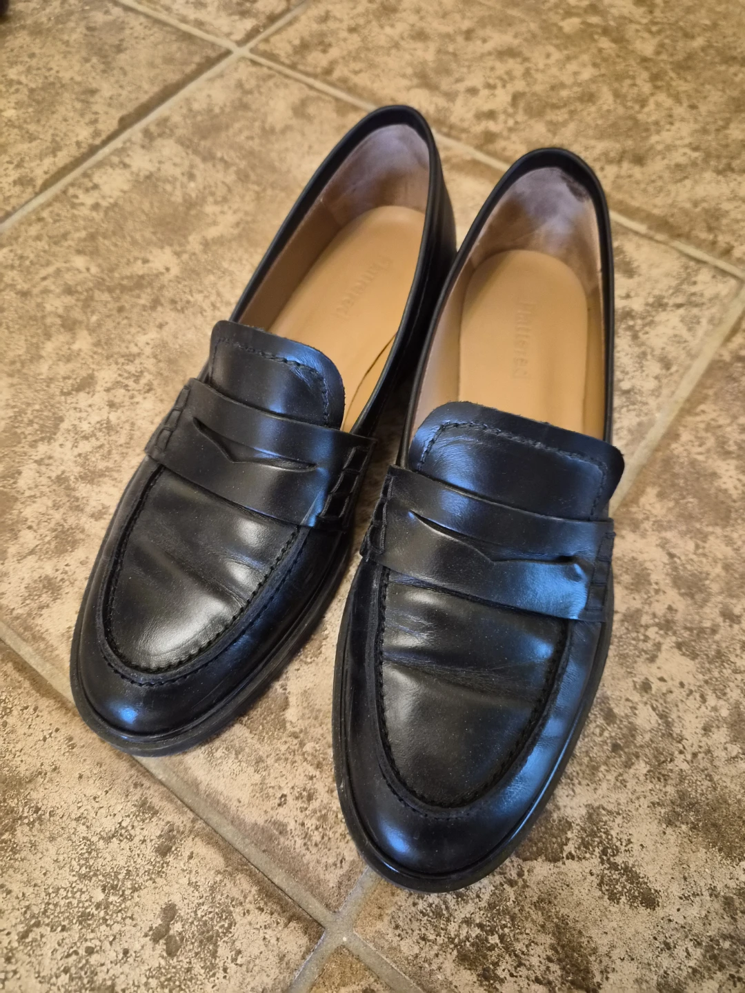 Flattered Black Leather Loafers - photo 2