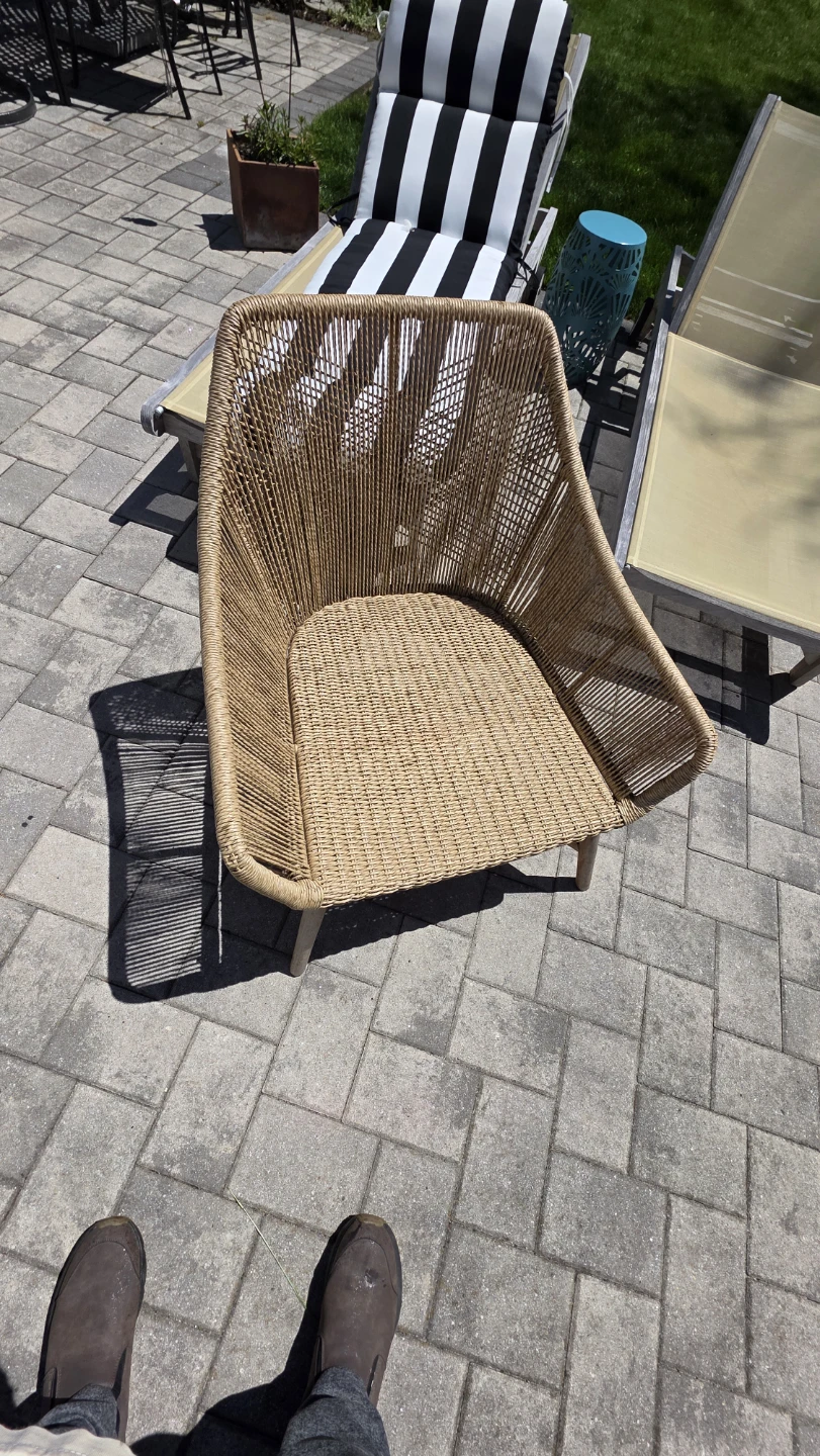 Serena and Lilly Woven Accent Chair - photo 2