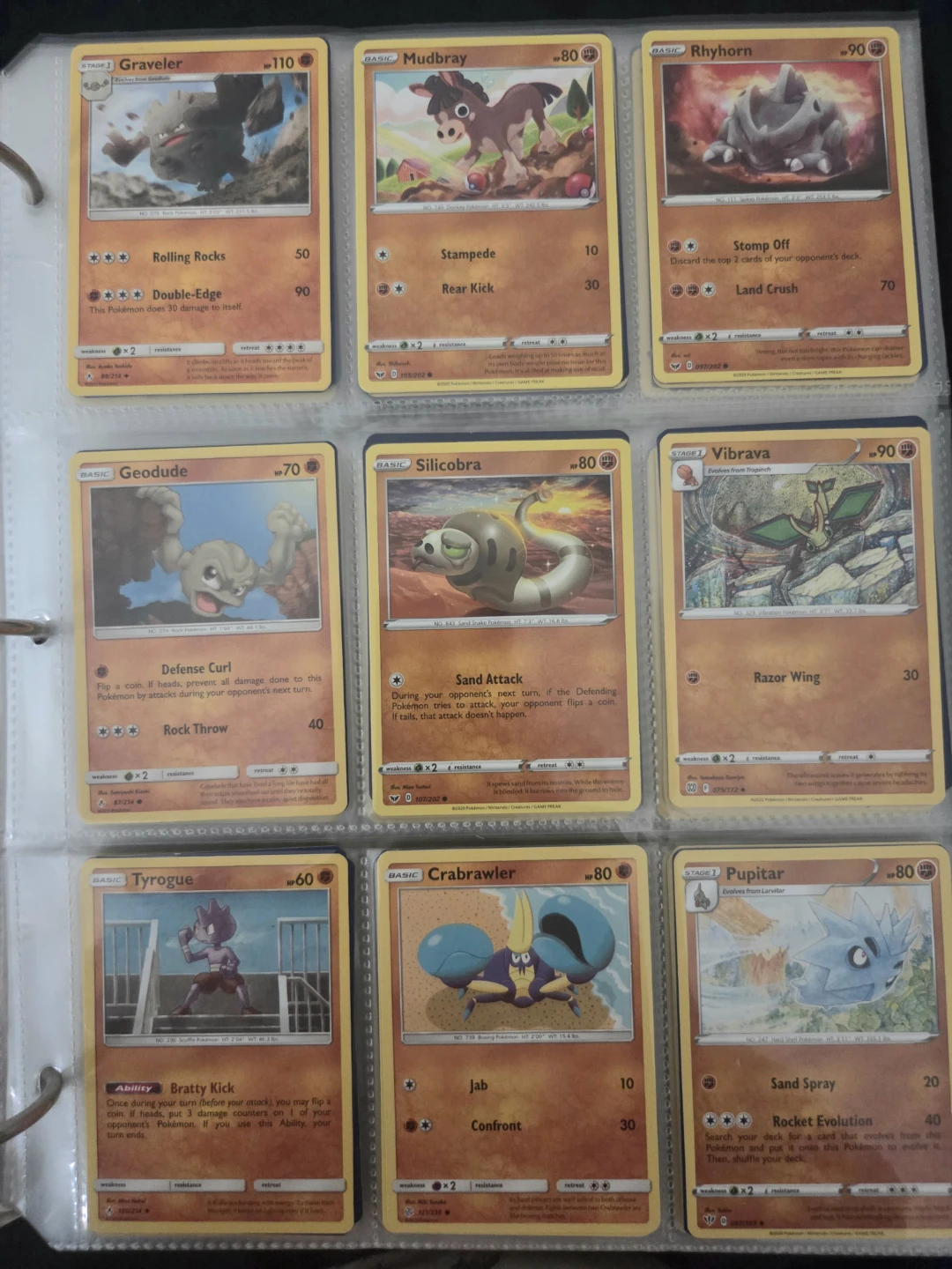 Pokemon cards - Rock and Fire types - photo 4