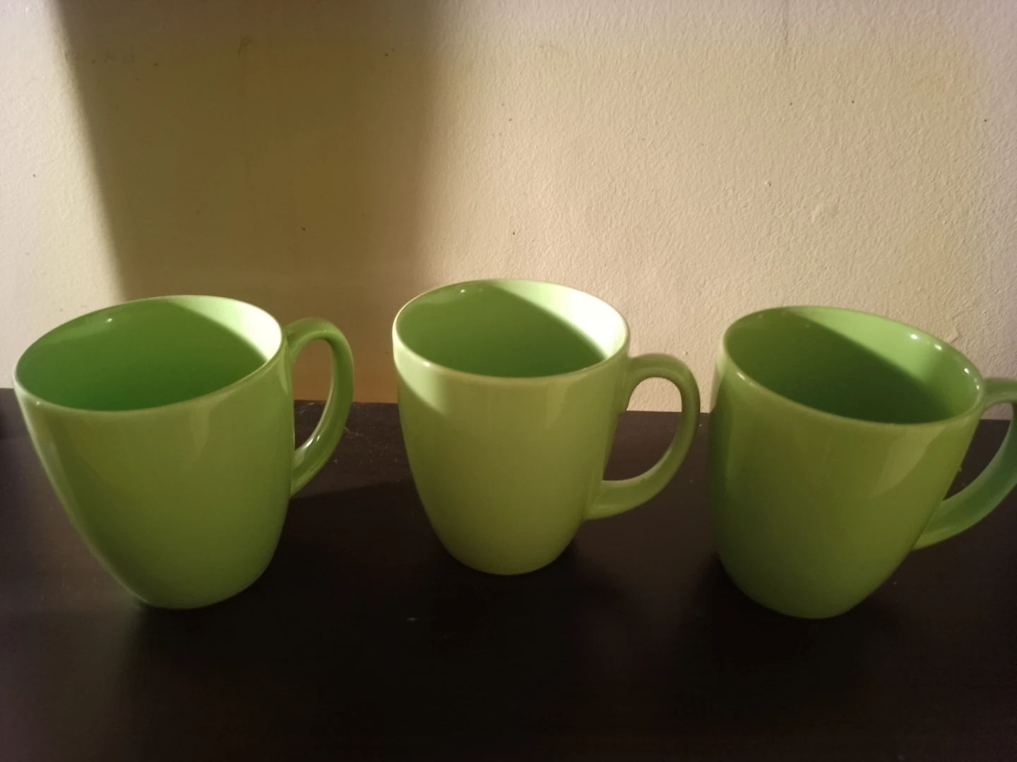 Corelle Stoneware Mugs - Set of 3