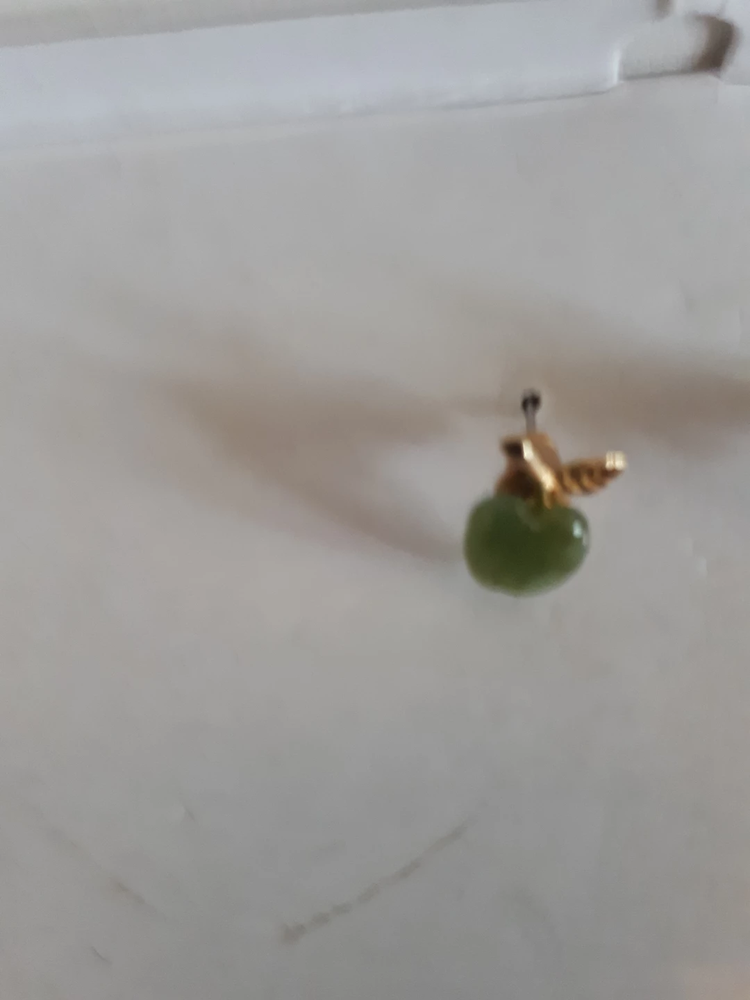 Jade Apple Earrings and Pendant Set - photo 4