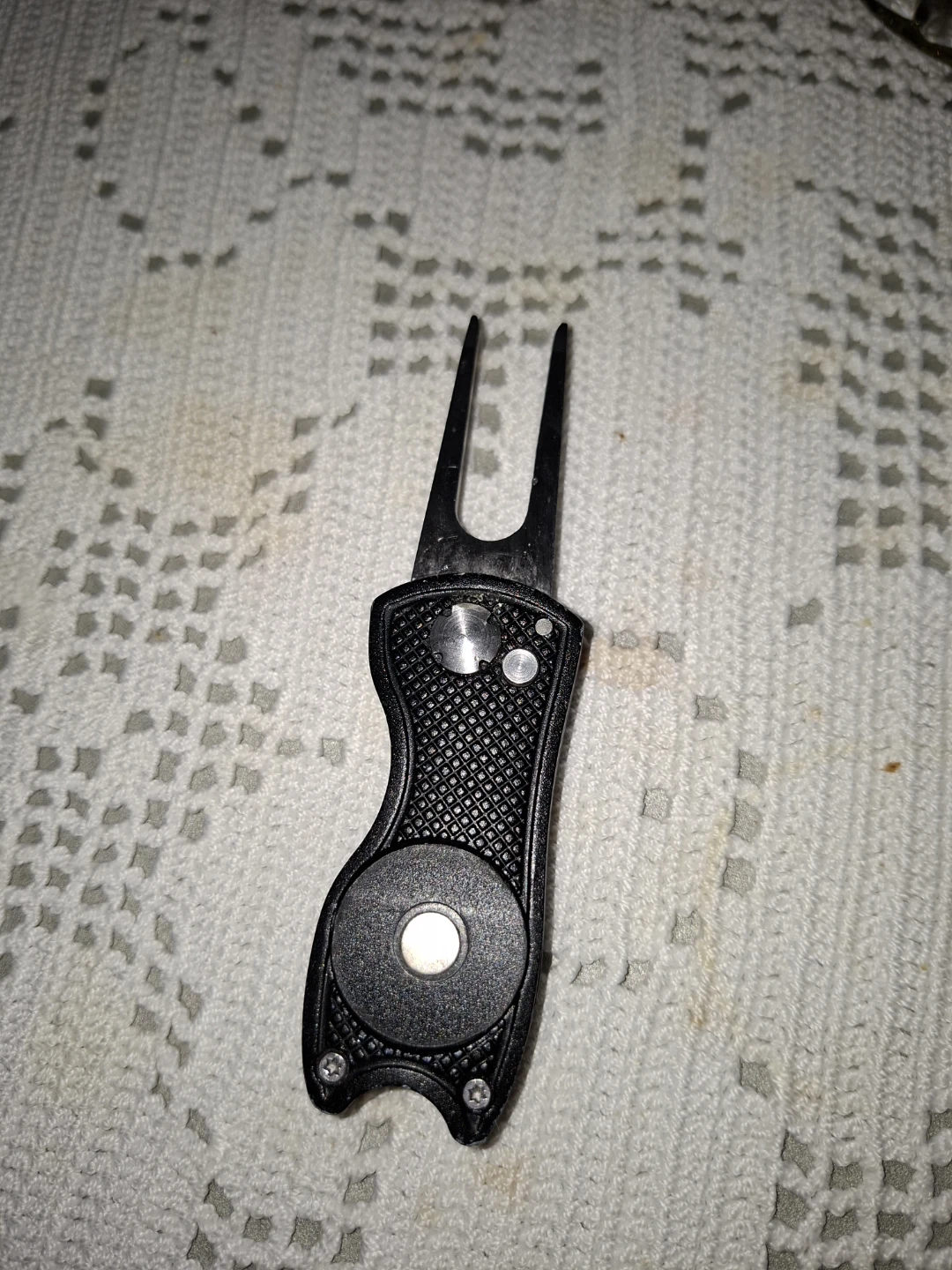 Black Golf Divot Repair Tool - photo 2