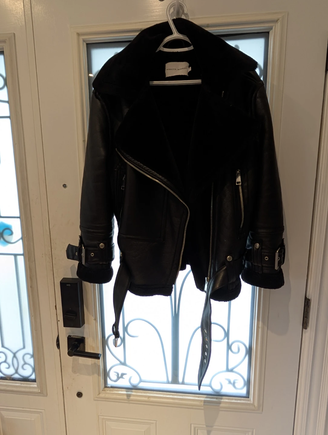 Rebecca Minkoff Black Moto Jacket Size S