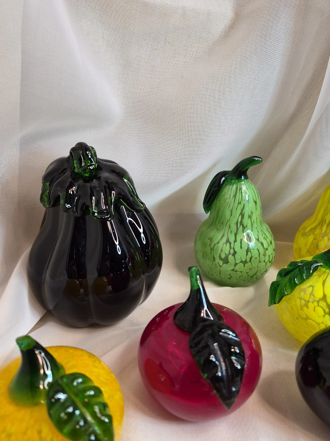 Mix Misc Lot of 11 Glass Fruits & Vegetables Decor - photo 4