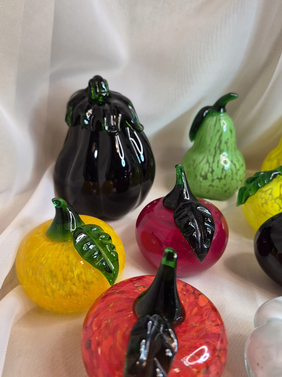 Mix Misc Lot of 11 Glass Fruits & Vegetables Decor - photo 5