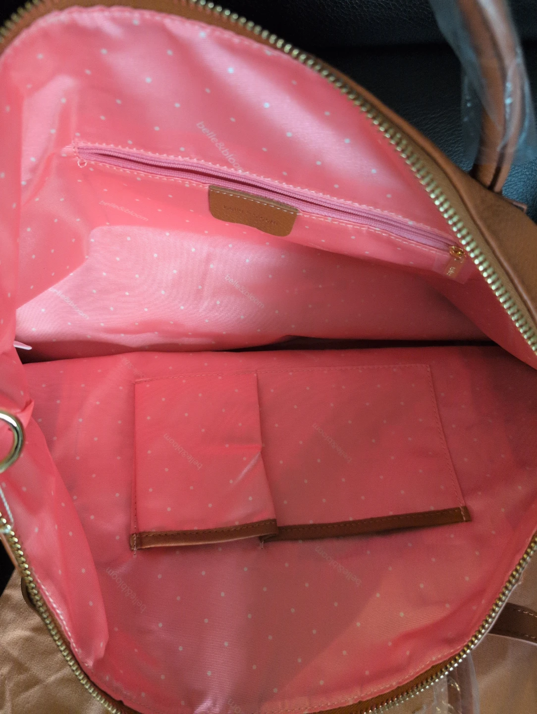 Belle & Bloom "The Weekender"  Leather - photo 3