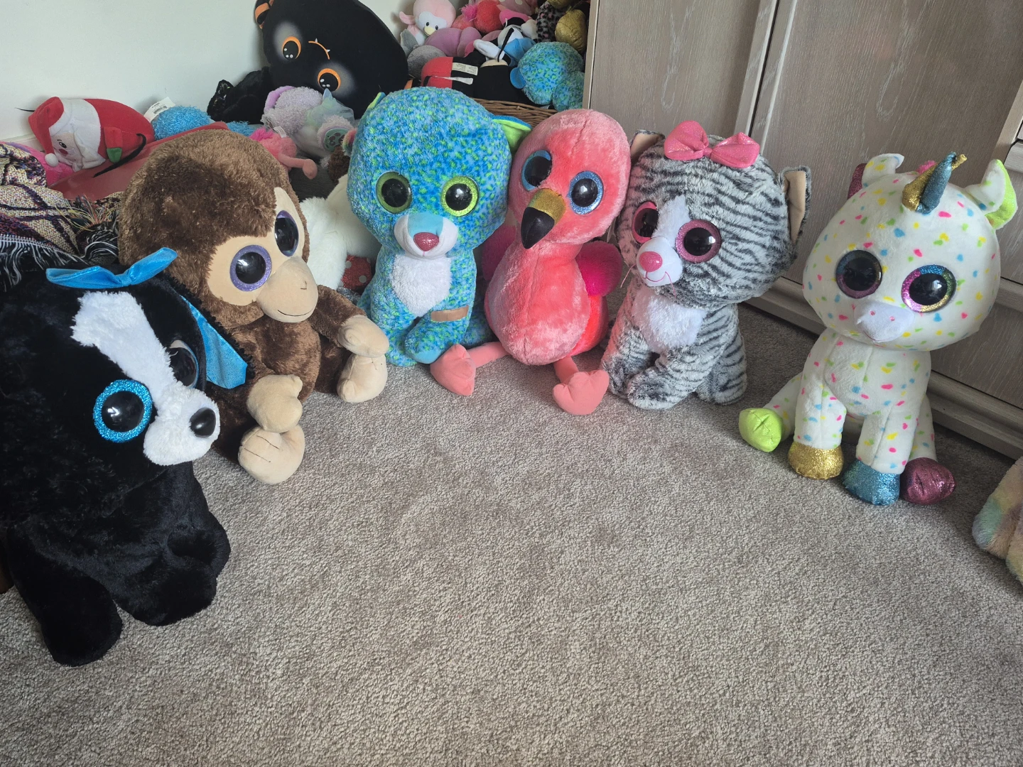Assorted Large Ty Beanie Boos Plush Toys - photo 2