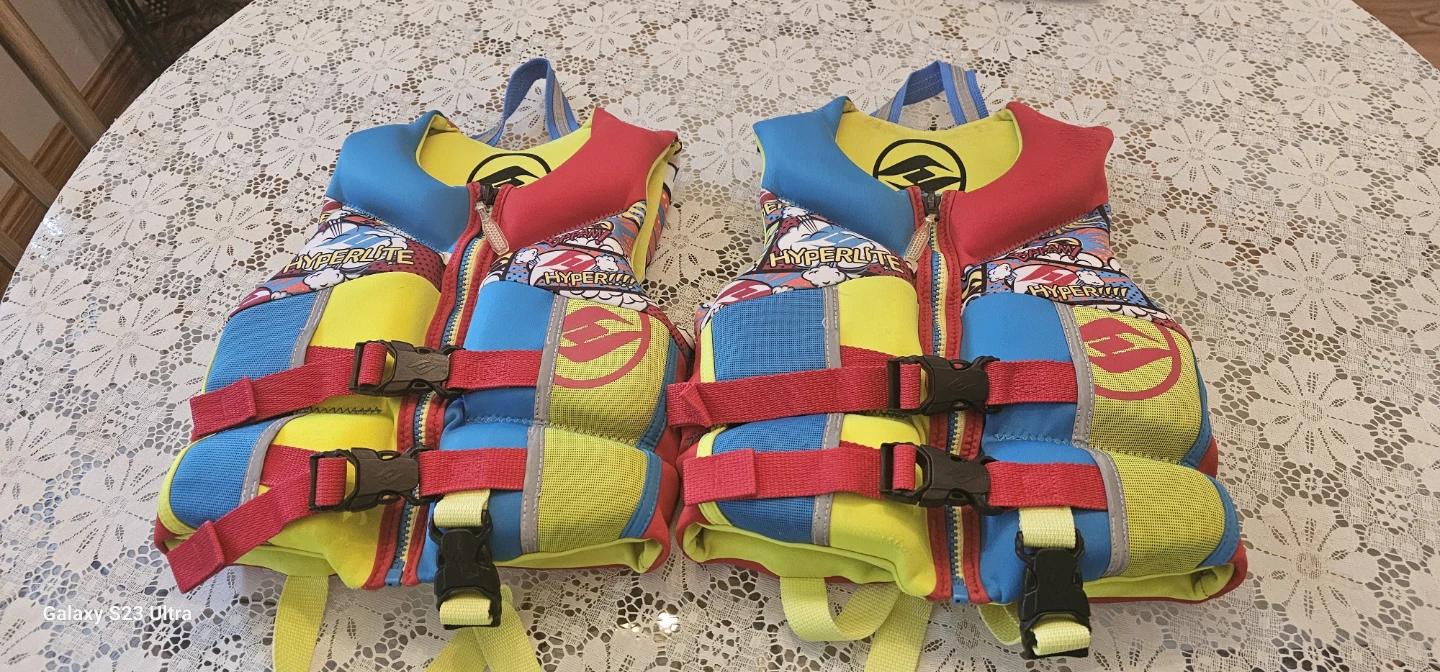 Kidder & Hyperlite Life Vests  $10 each