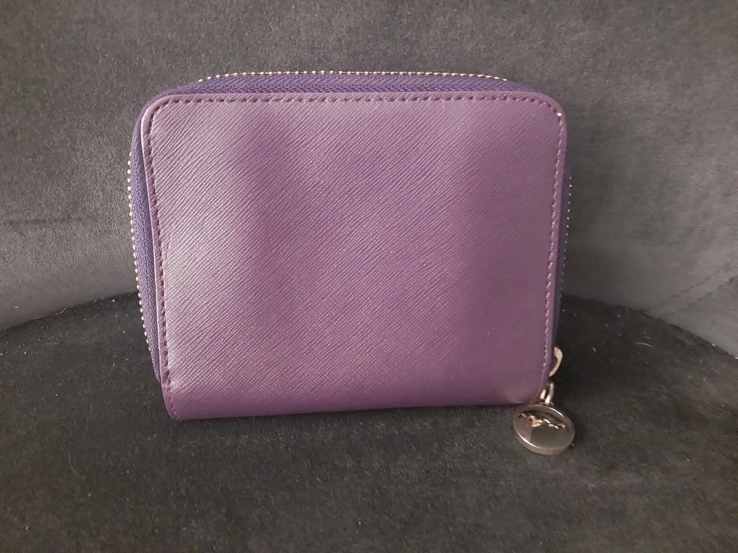 DKNY Purple Zip Around Wallet - photo 2