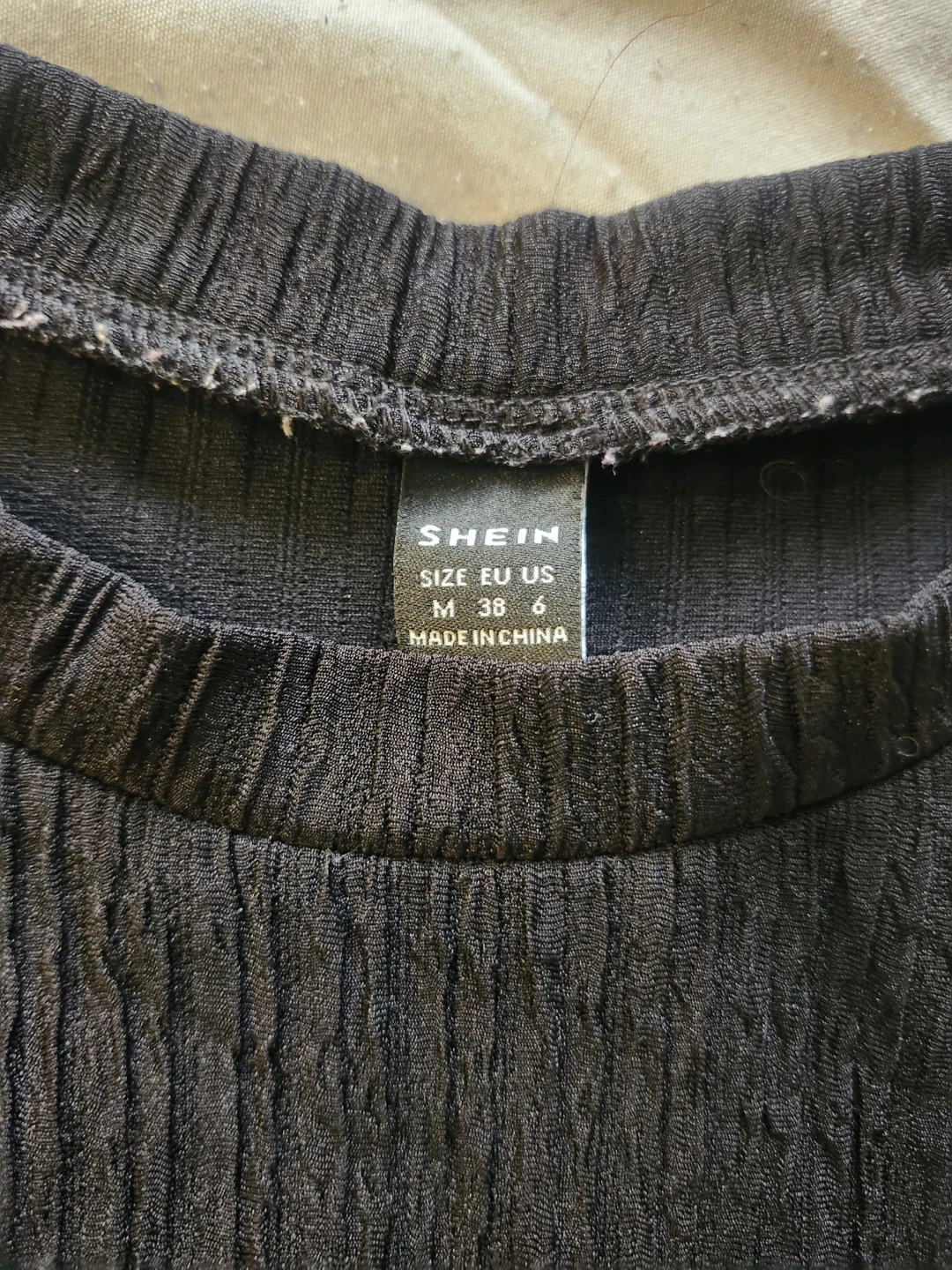 SHEIN Textured Mock Neck Sleeveless Top - photo 2