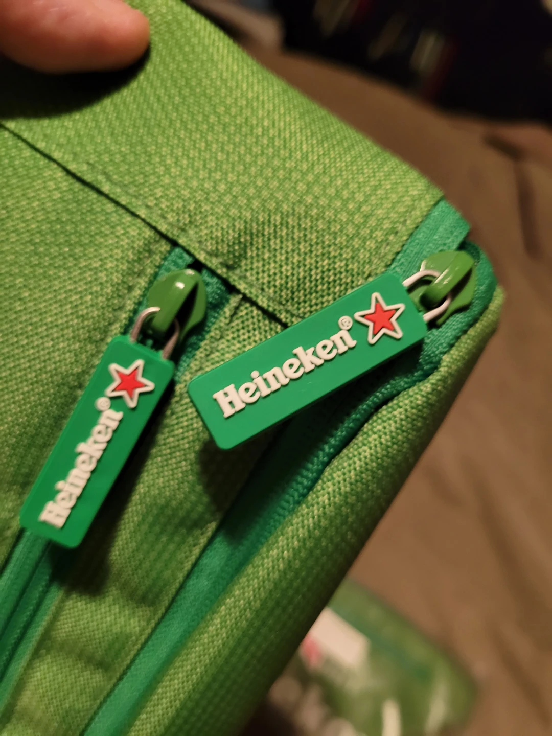 Brand new.2  Heineken Green Fanny Pack Waist Bag - photo 3