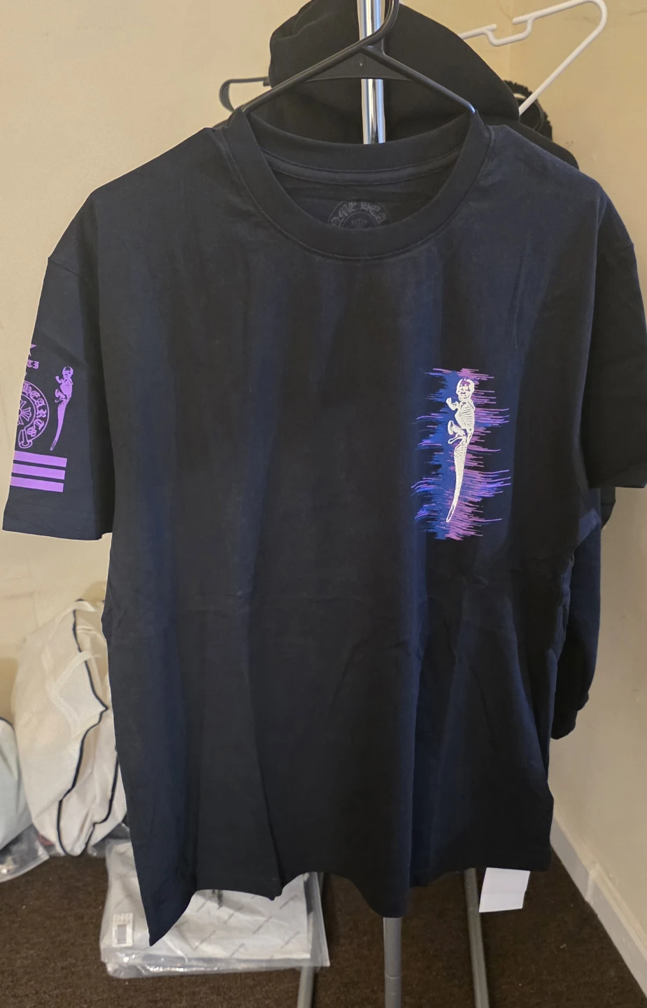 Chrome Hearts x Joe Foti Static In The Signal T-Shirt - photo 3