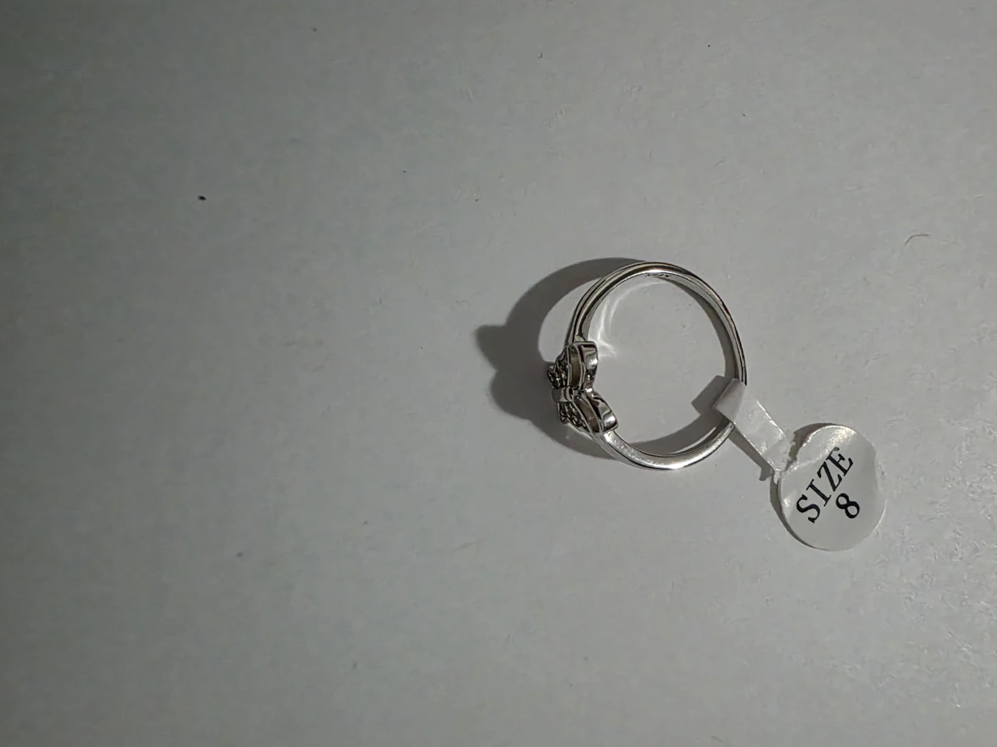 Brand New 925 Sterling Silver Butterfly Ring - Size 8 - photo 5
