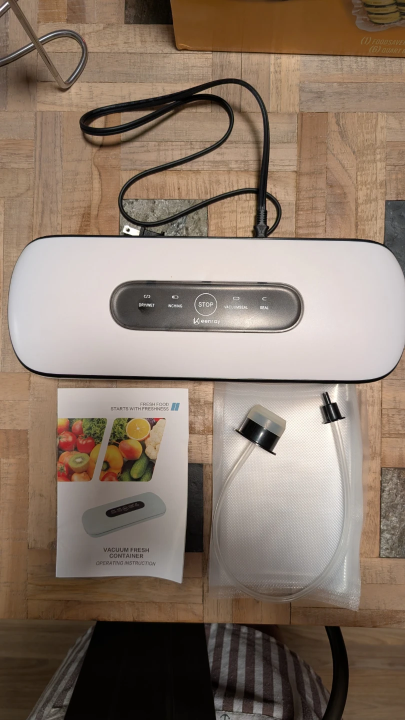 Compact Food Vacuum Sealer