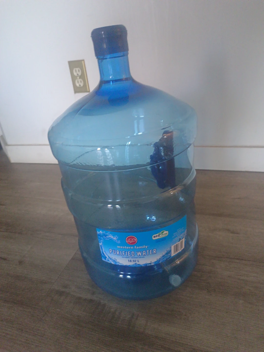 Western Family Purified Water Jug