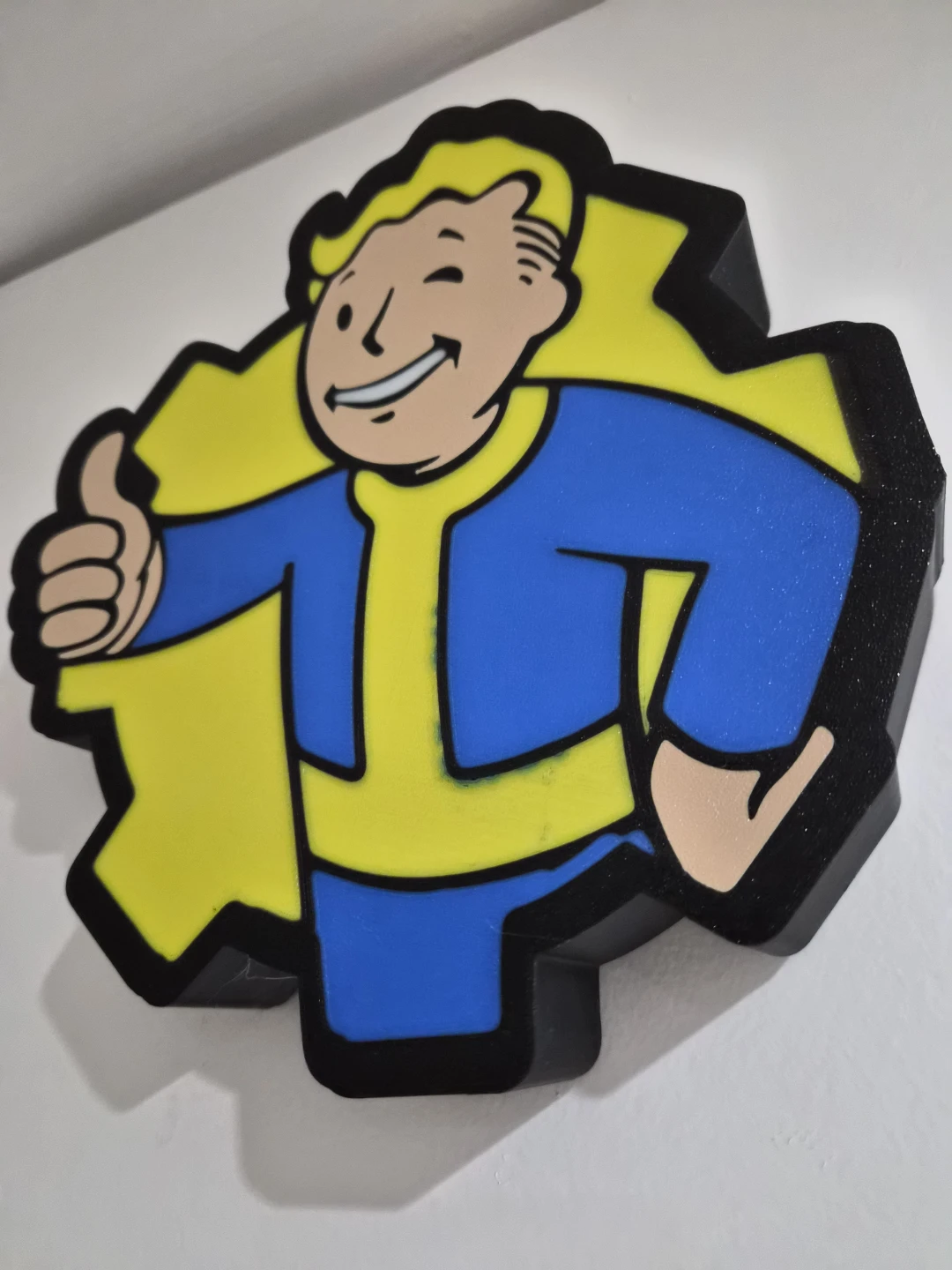Fallout Vault Boy Thumbs Up Wall Art