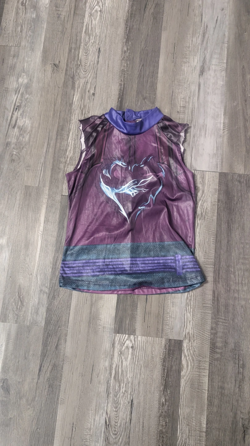 Halloween Descendants Mal Costume for Kids - photo 4