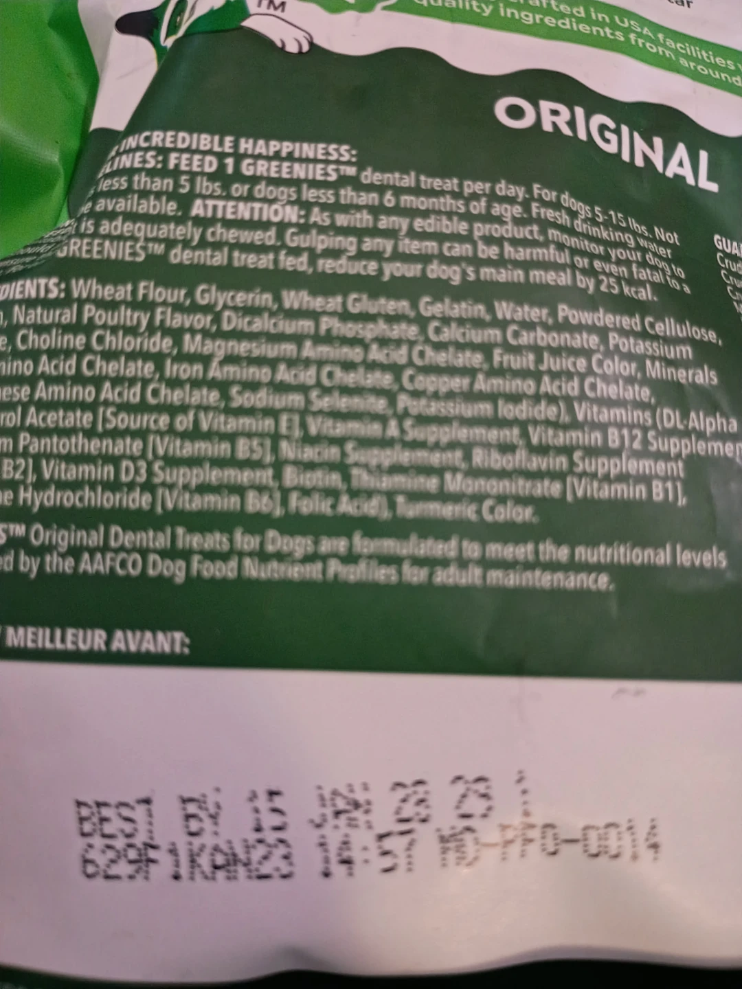 Greenies Original TEENIE Dental Treats for Dogs - photo 4
