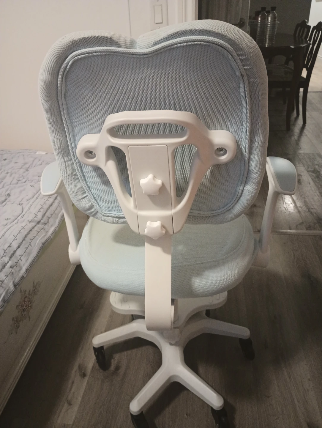 Light Blue Ergonomic Kids Desk Chair
