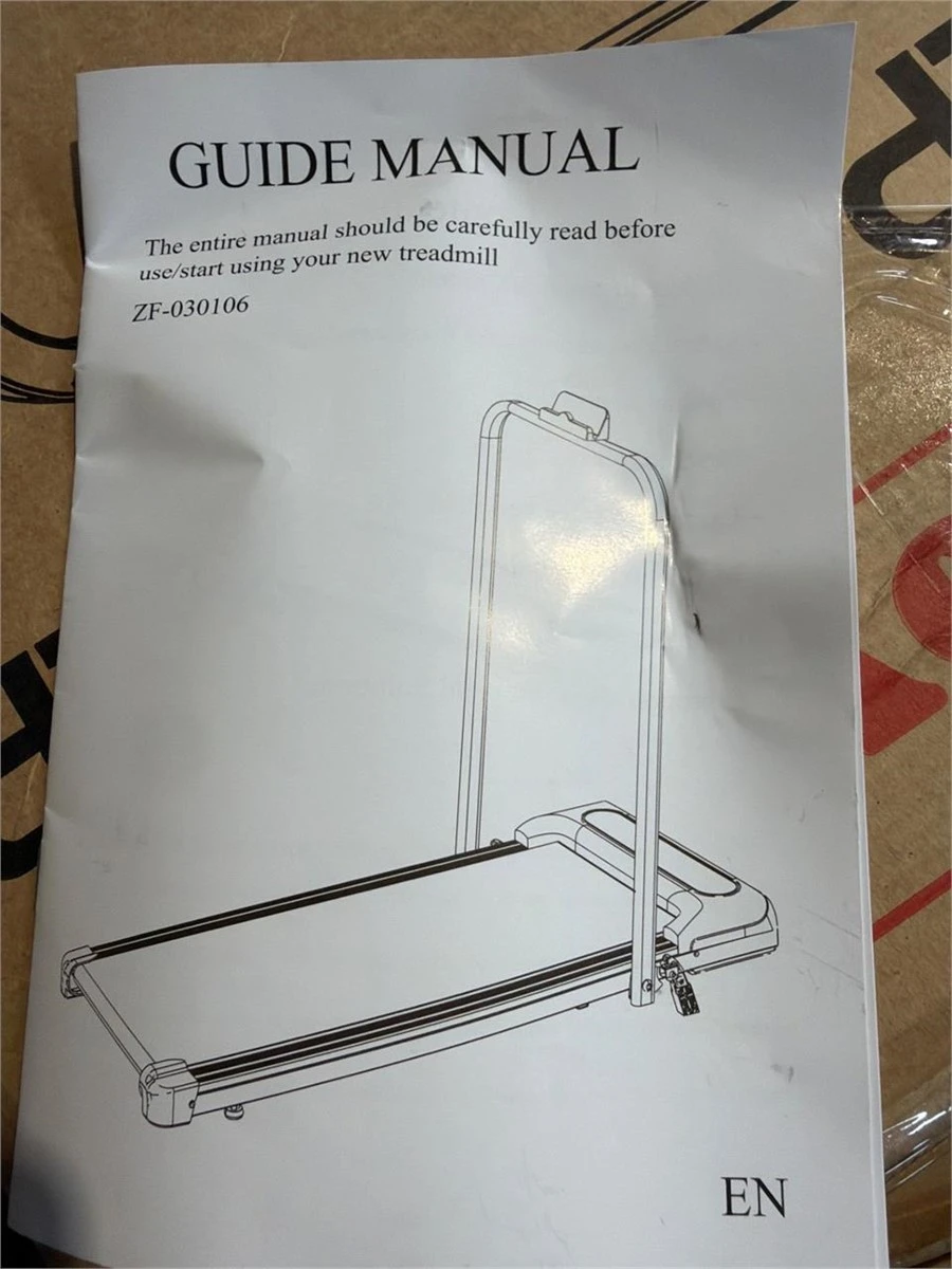 2-in-1 Folding Treadmill / Under-Desk Walking Pad OB (Like New) - photo 5