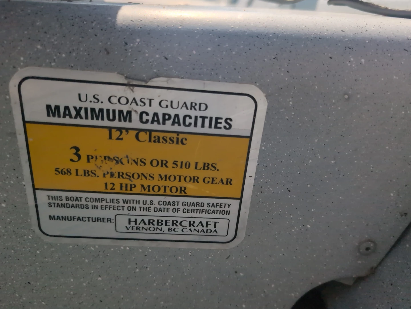 12 ft aluminum fishing boat - photo 4