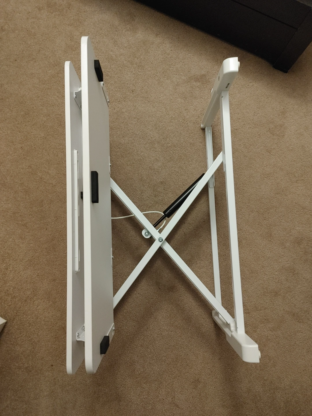 White Standing Desk Converter - photo 4
