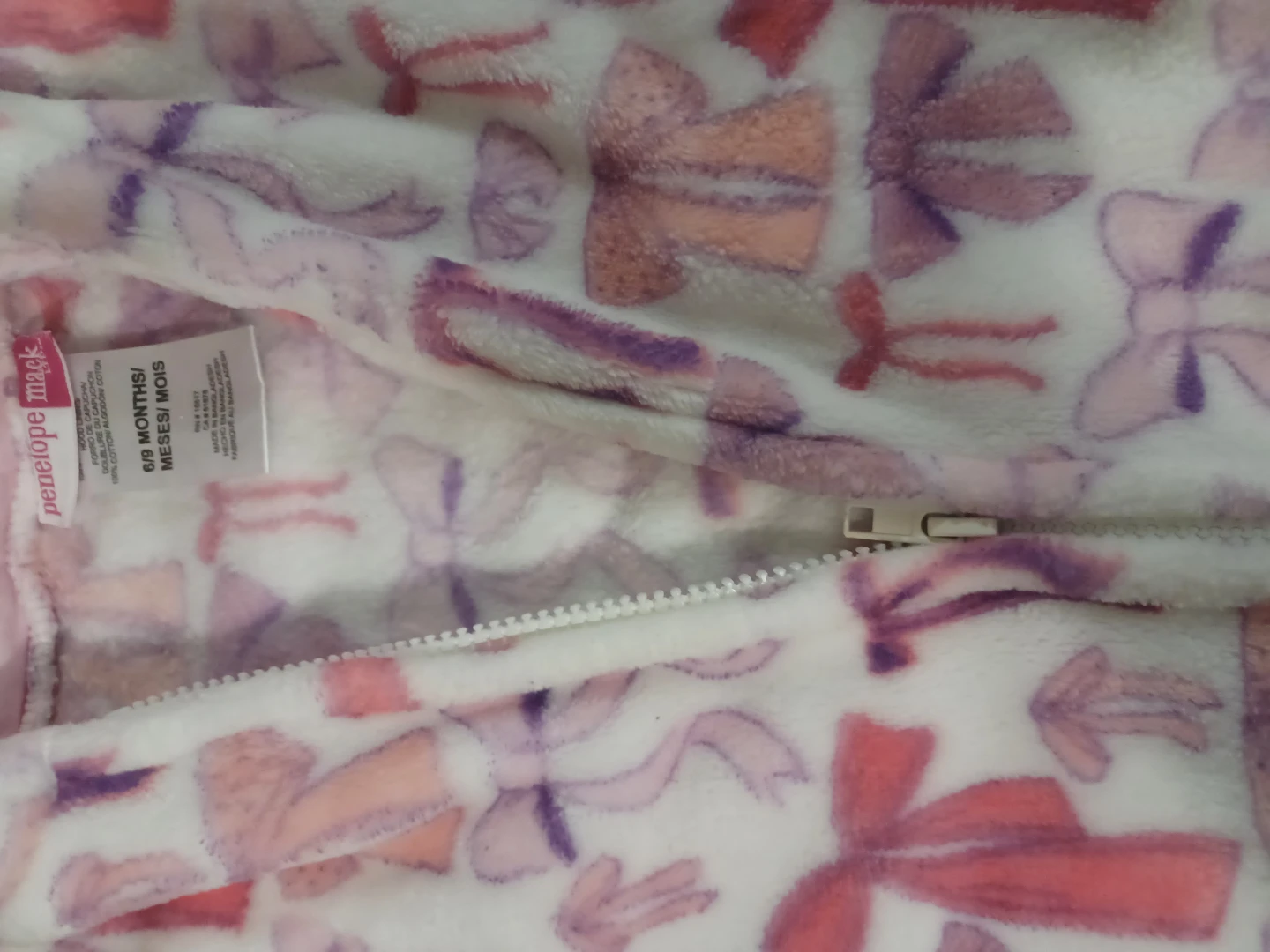 Penelope Mack Fleece Snowsuit 6/9 Months - photo 3