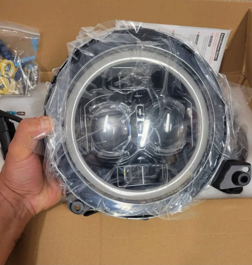 9"inch Round Headlights Jeep Wrangler JL Gladiator  2018-2024 - photo 3