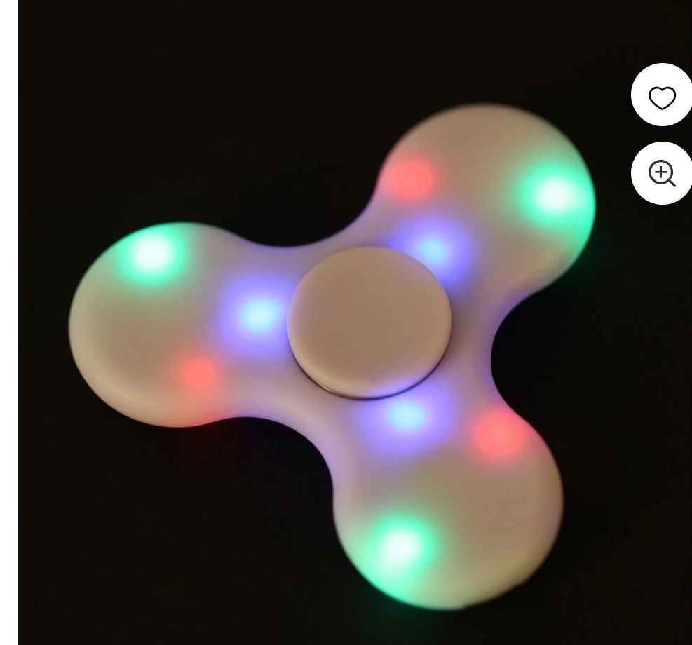 ❤️ Bluetooth LED Fidget Spinner with Built-In Speaker - photo 2