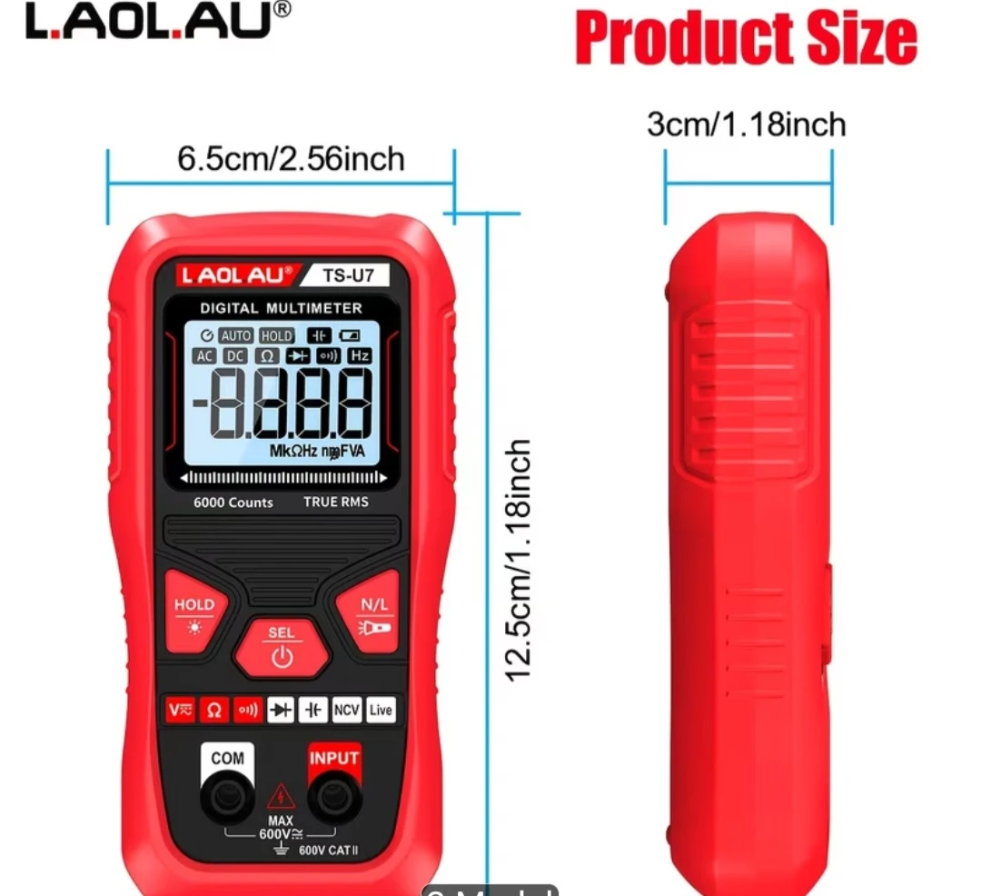 L.AOL.AU Smart Digital Multimeter TS-U7 - photo 3