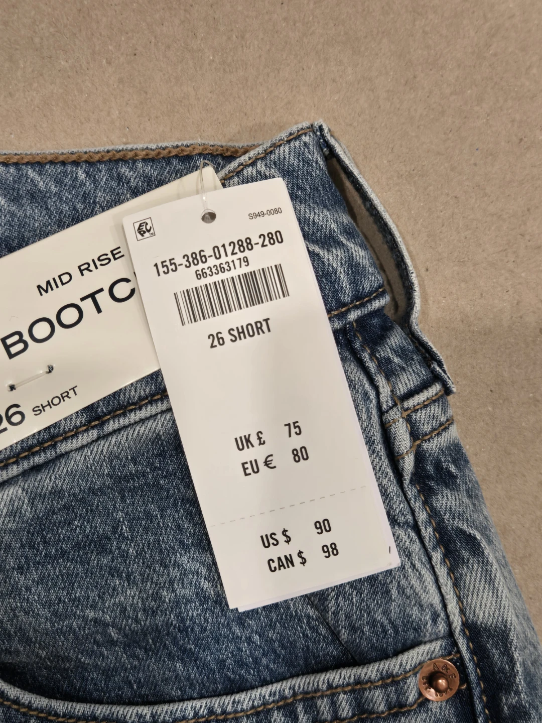 Abercrombie & Fitch Mid Rise Bootcut Jeans - photo 4