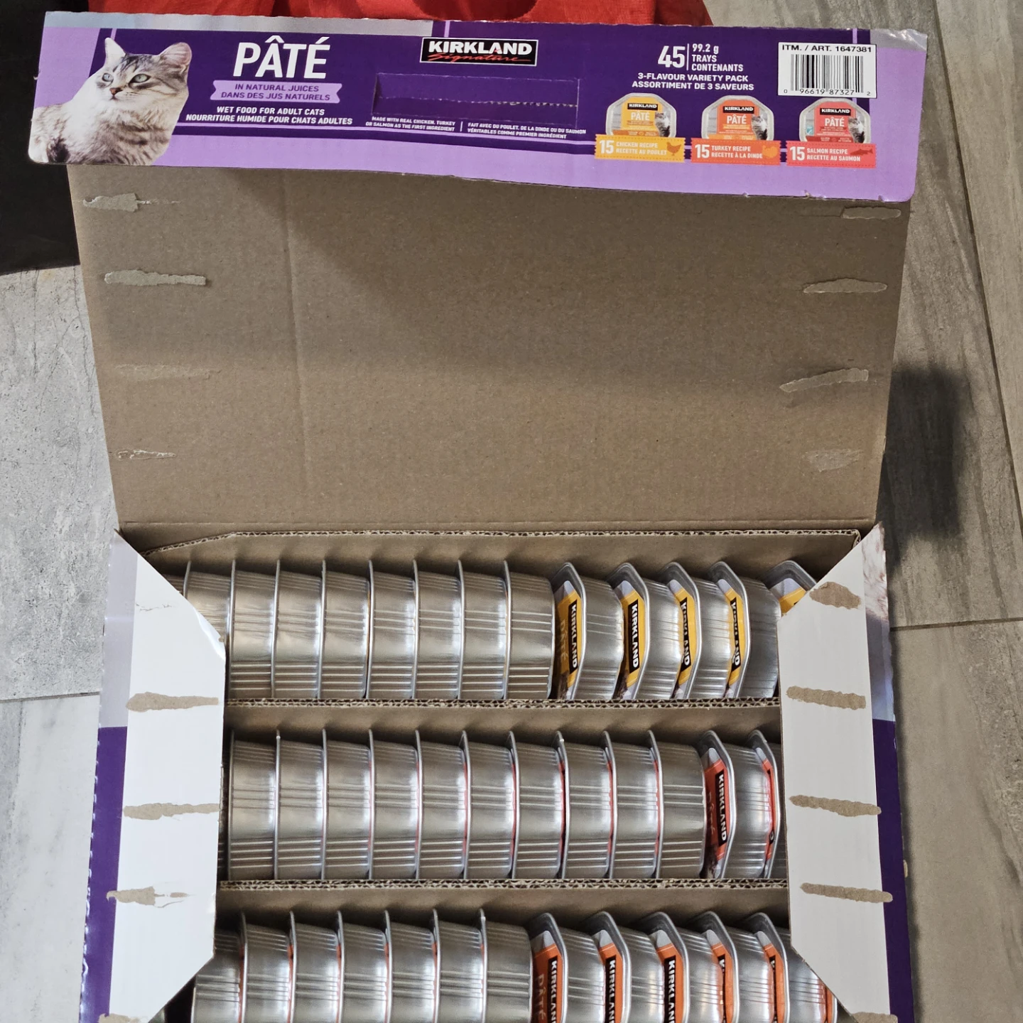 Kirkland Signature Cat Pâté Variety Pack - 43 packs