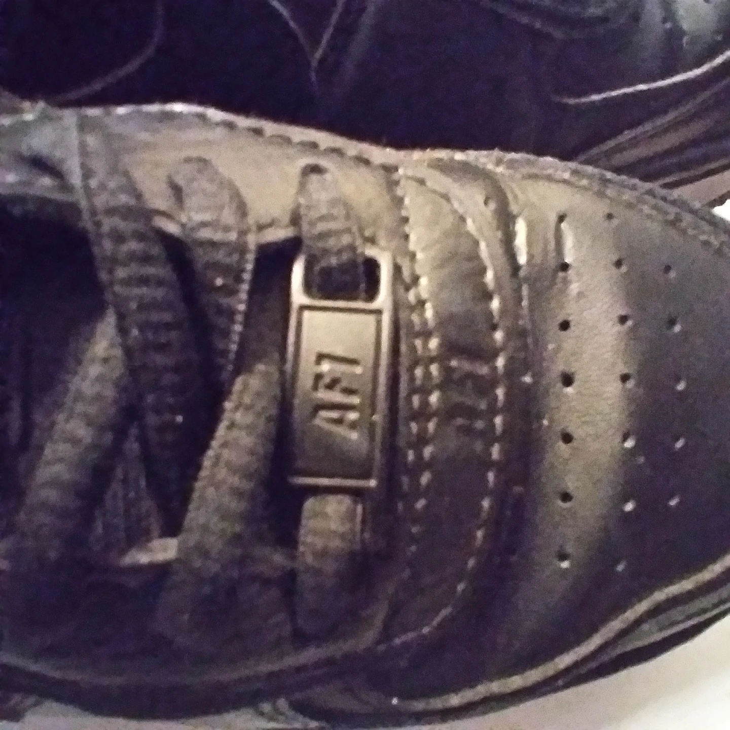 Nike Air Force 1 Shadow Black Sneakers - photo 2