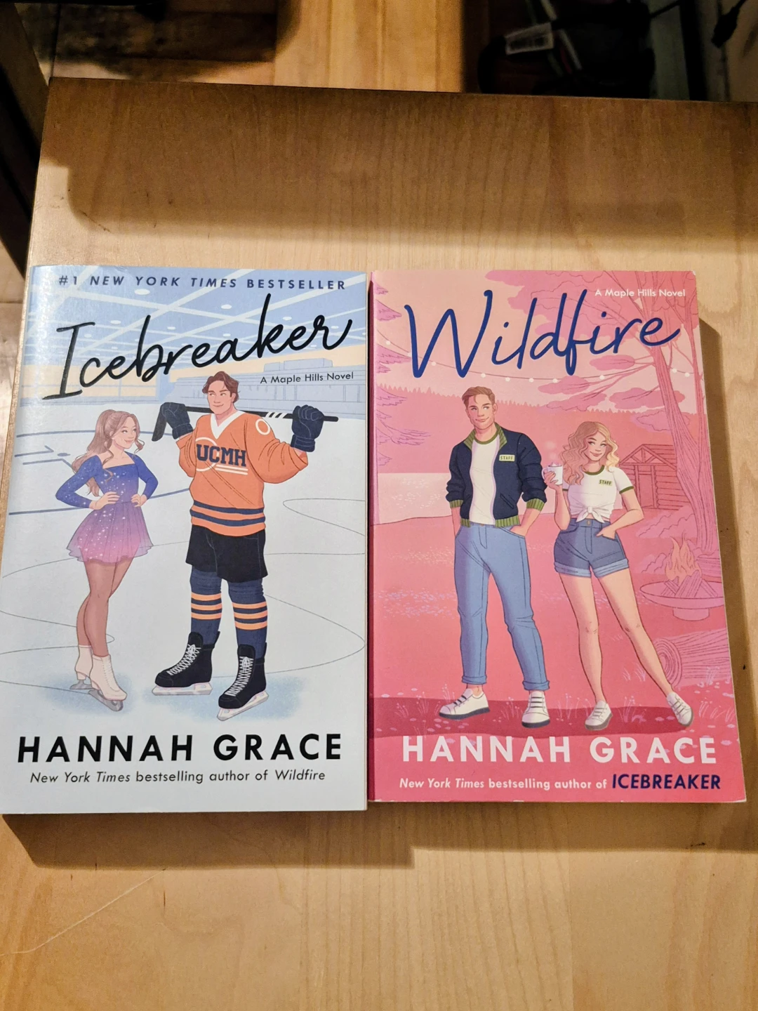BN)Icebreaker & Wildfire Books by Hannah Grace